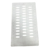 Adhesive-backed needle-punched nonwoven fabric for car seat heating pads