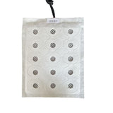 Adhesive-backed needle-punched nonwoven fabric for car seat heating pads