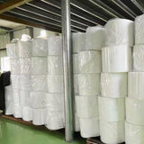 Adhesive-backed needle-punched nonwoven fabric for car seat heating pads